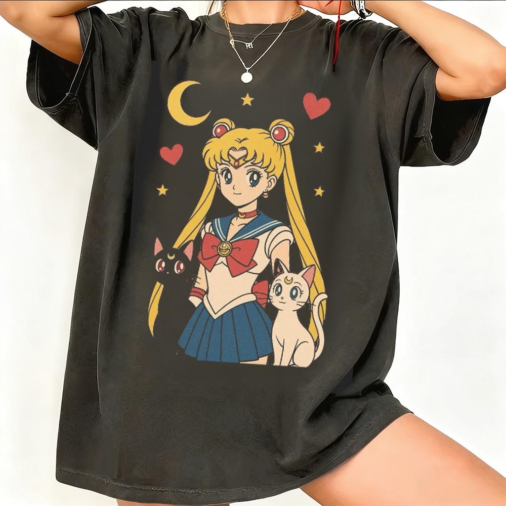 Women'S Fashion From The 90S - Sailor Moon Retro 90s Anime Graphic