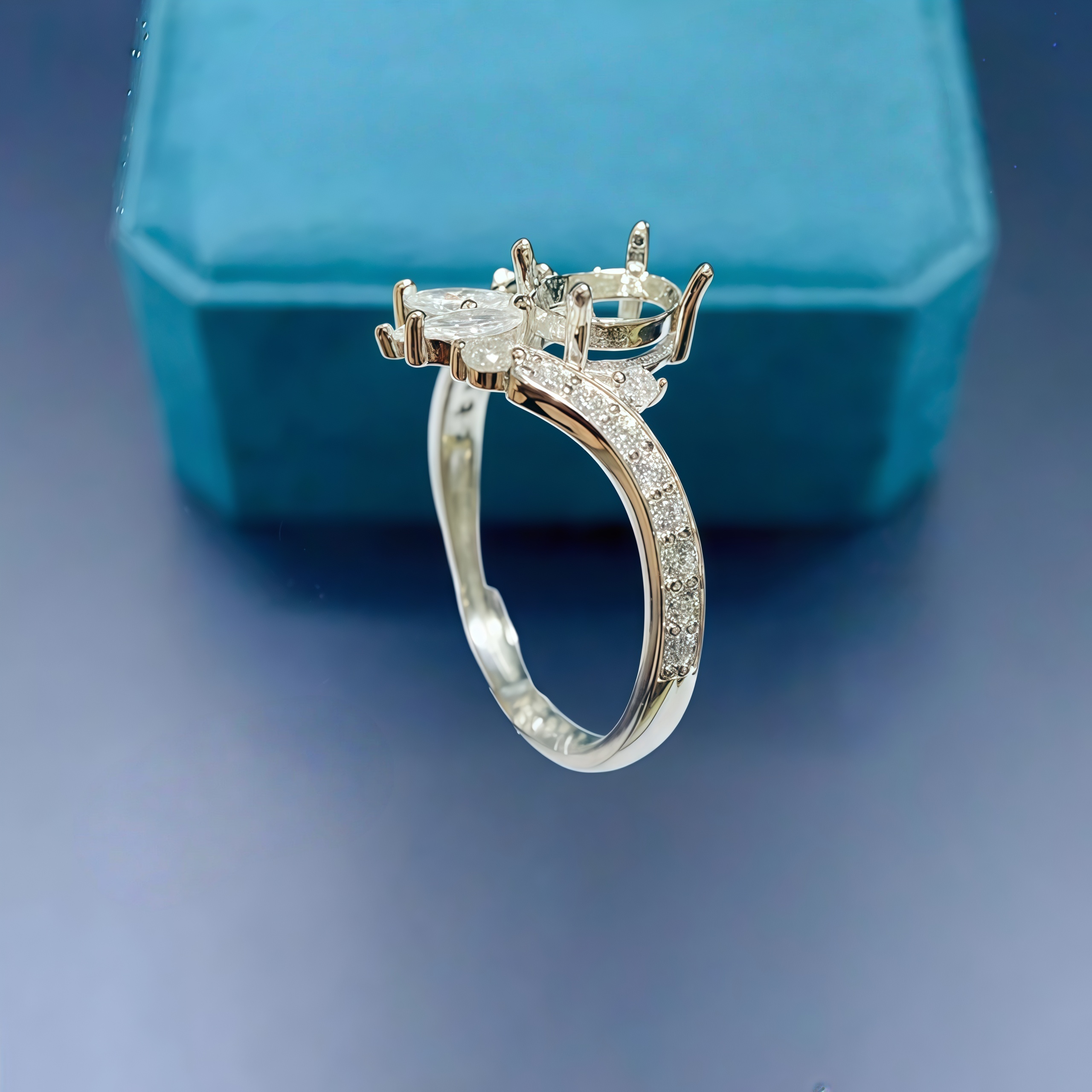 Setting 5*7mm Oval Stone Fashi - огляд і ціна Women Fashion Rings