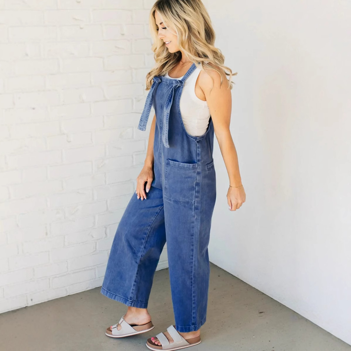 2025 New Overalls Jumpsuit Wid - огляд і ціна Women'S Fashion Utility Pants