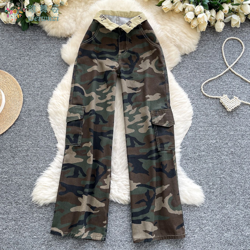 New Women's Camouflage Cargo J - огляд і ціна Women'S Fashion Utility Pants