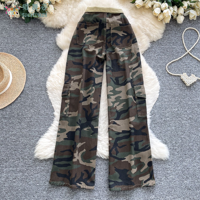 New Women's Camouflage Cargo J - огляд і ціна Women'S Fashion Utility Pants
