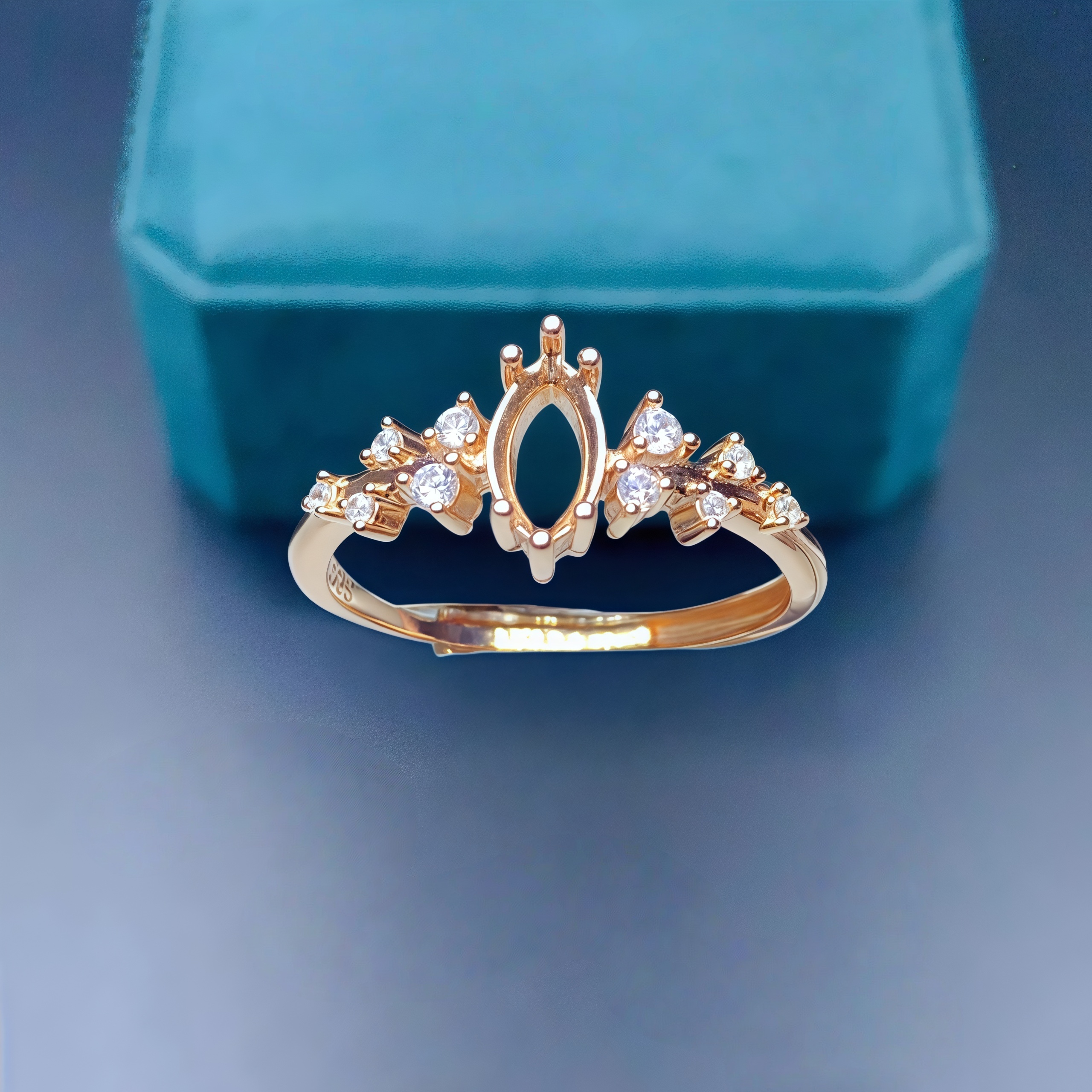 Setting 4*8mmHorse eye Shape S - огляд і ціна Women Fashion Rings