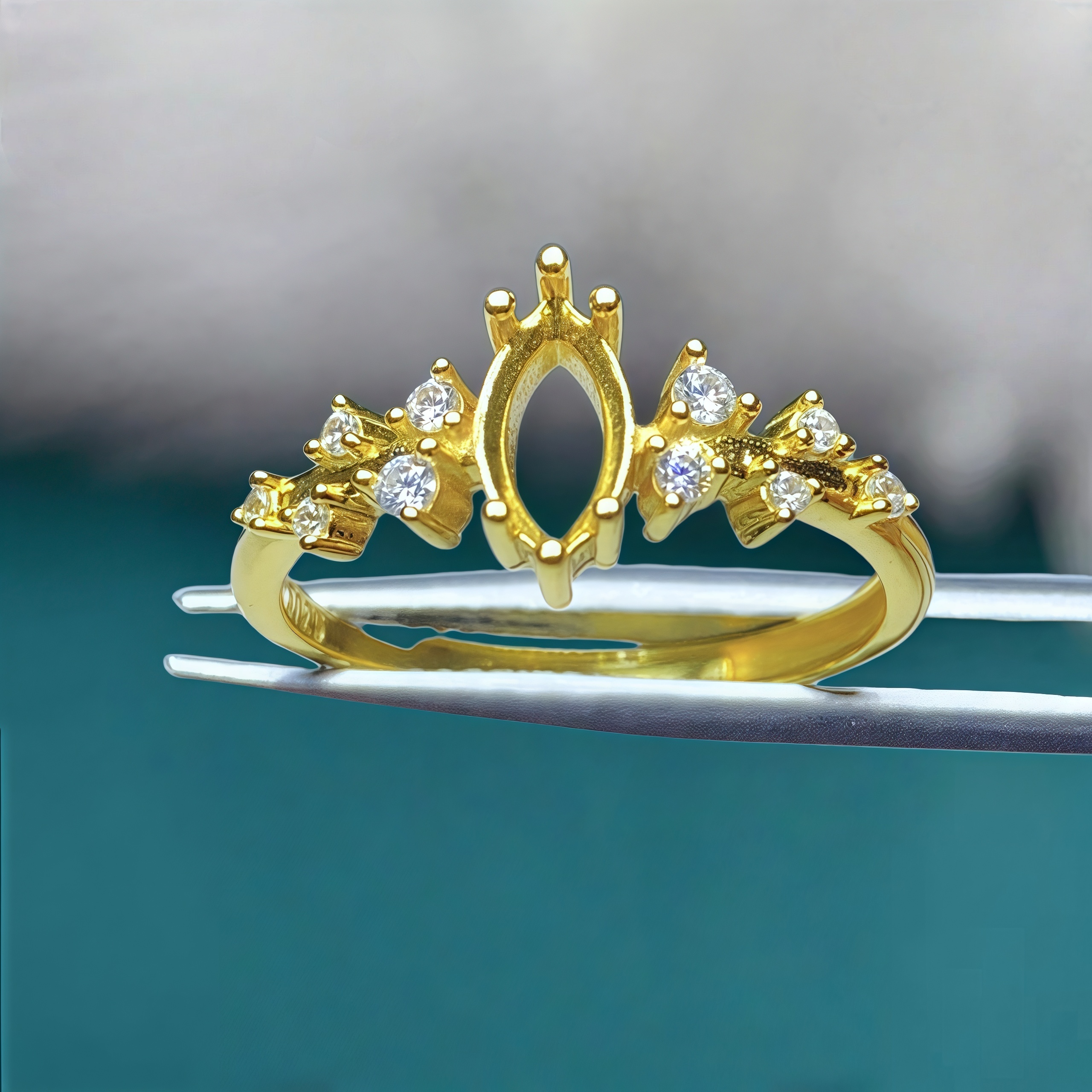 Setting 4*8mmHorse eye Shape S - огляд і ціна Women Fashion Rings