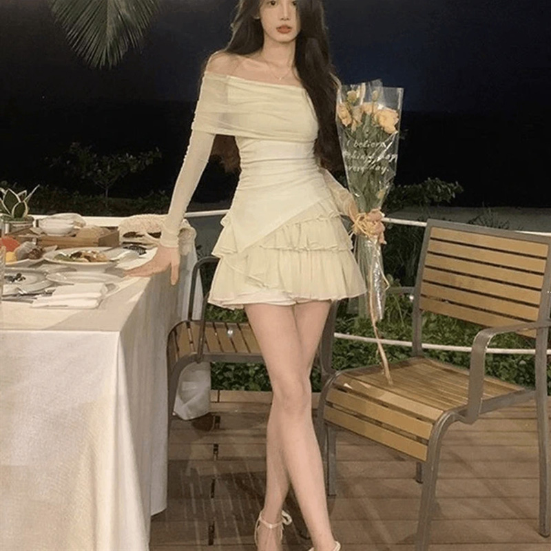 Skirts Sets Women Summer Slim  - огляд і ціна Asymmetric Top Women