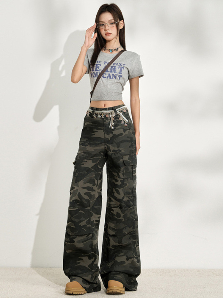 Fashion Camouflage Women Jeans - огляд і ціна Women'S Fashion Utility Pants