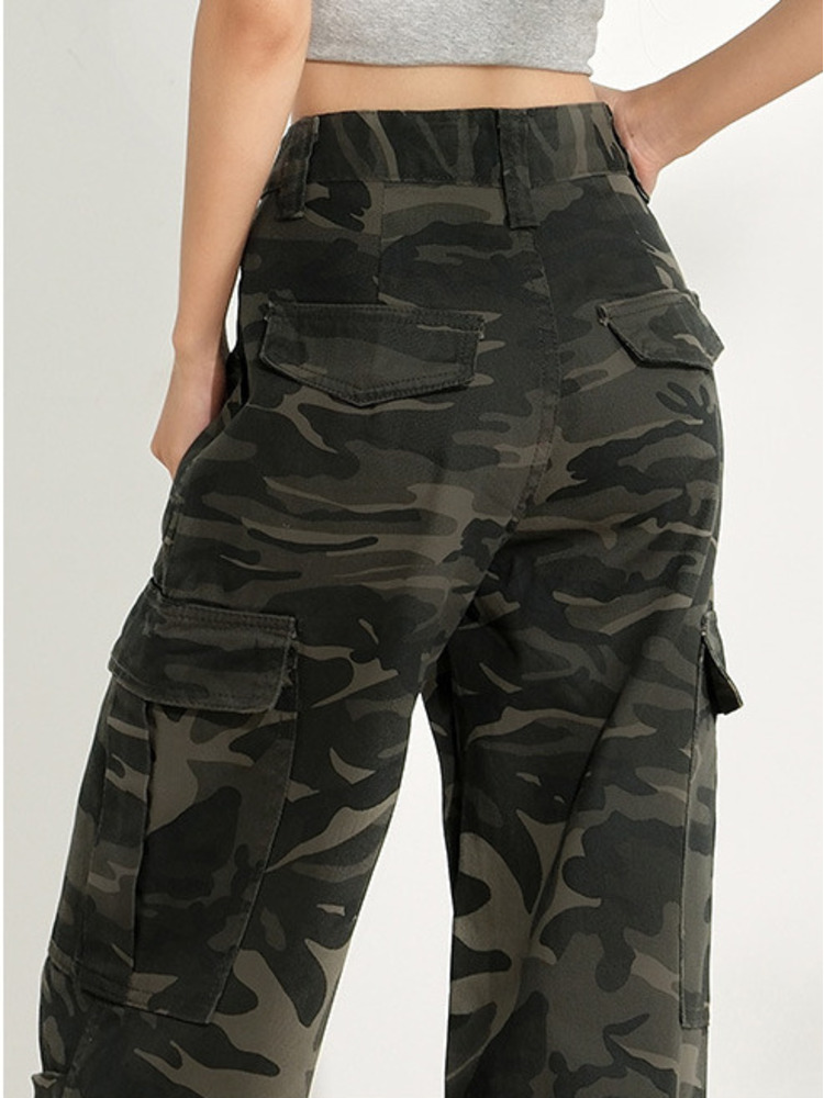 Fashion Camouflage Women Jeans - огляд і ціна Women'S Fashion Utility Pants