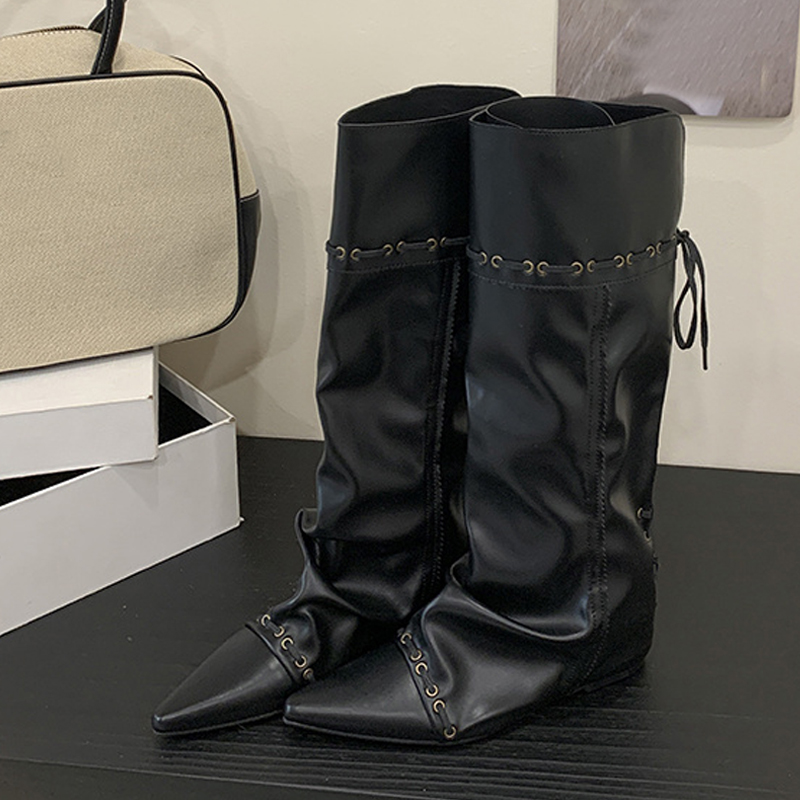 Liyke Fashion Design Drawstrin - огляд і ціна Winter Fashion Women Boots