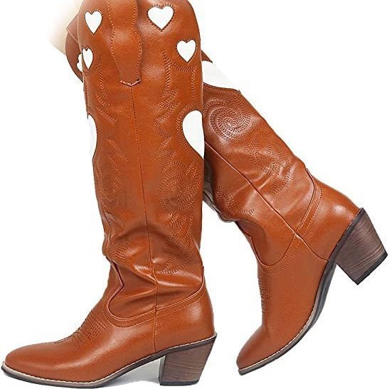 Fashion Love Heart Chunky Heel - огляд і ціна Winter Fashion Women Boots