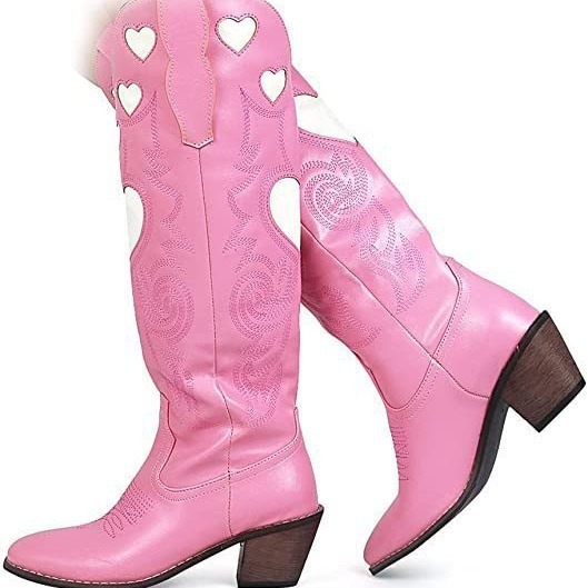 Fashion Love Heart Chunky Heel - огляд і ціна Winter Fashion Women Boots