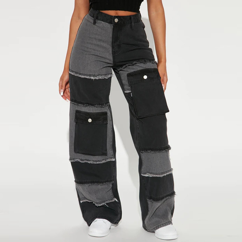 Utility Style Color Block Mult - огляд і ціна Women'S Fashion Utility Pants