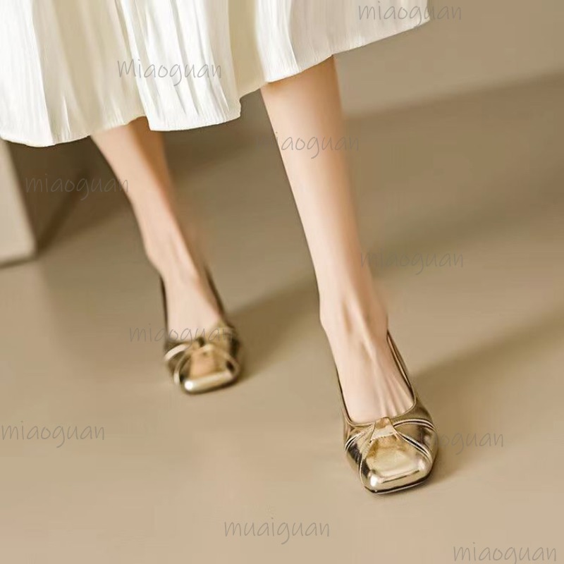 Cover Toe Low Heel Pumps Women - огляд і ціна Women'S Fashion Loafers