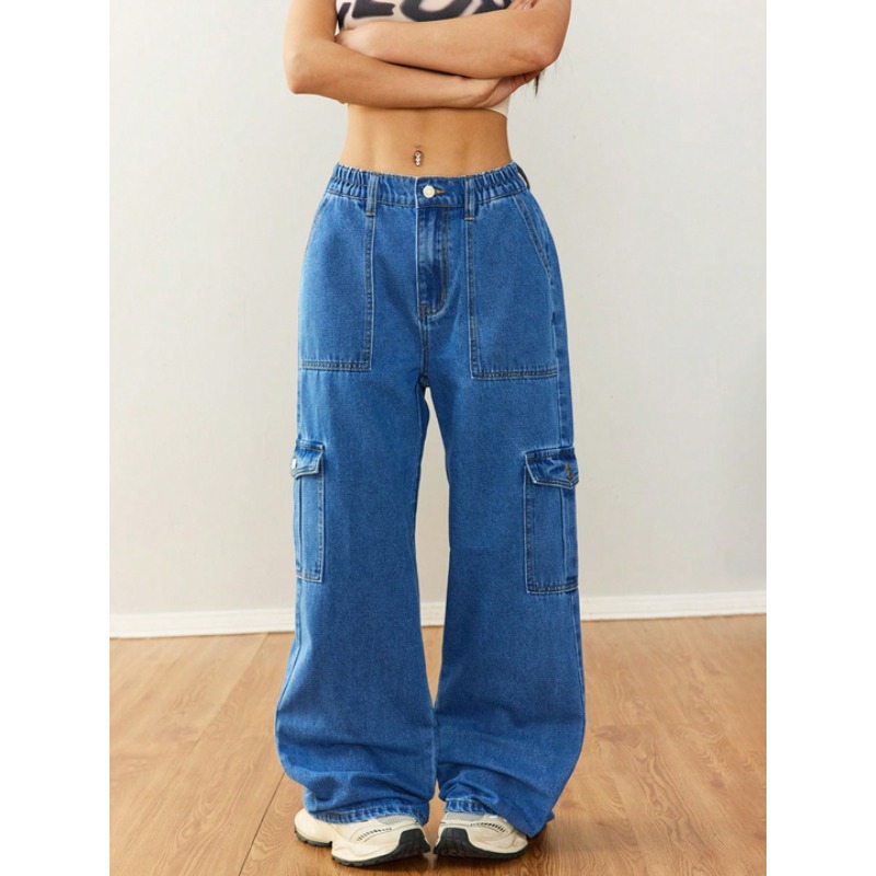 ‌Women's Relaxed Wide-Leg Util - огляд і ціна Women'S Fashion Utility Pants