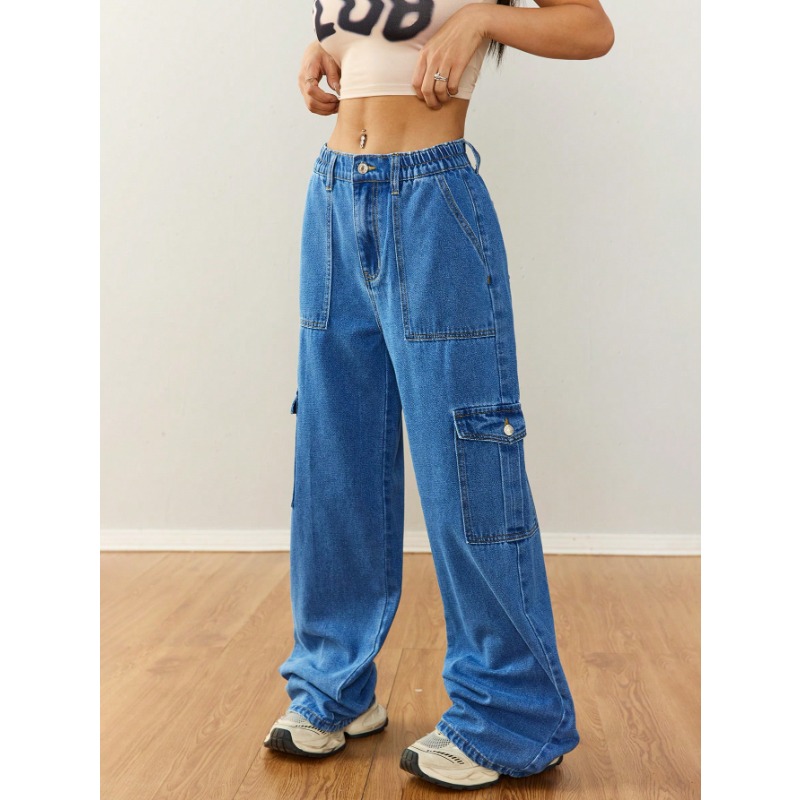‌Women's Relaxed Wide-Leg Util - огляд і ціна Women'S Fashion Utility Pants
