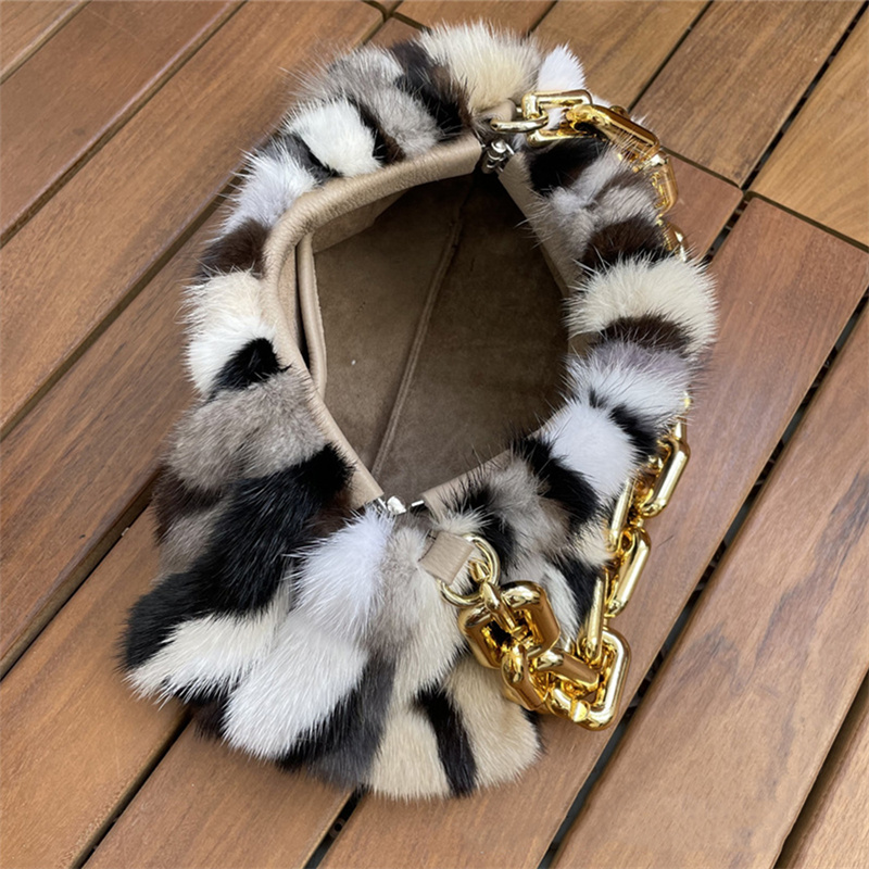 Winter Style Clip Bag Mink Fur - огляд і ціна Women'S Real Y2K Fashion