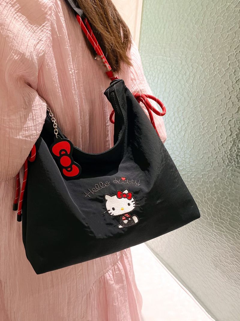 Hello Kitty Knot Canvas Tote B - огляд і ціна Canvas Tote Bag