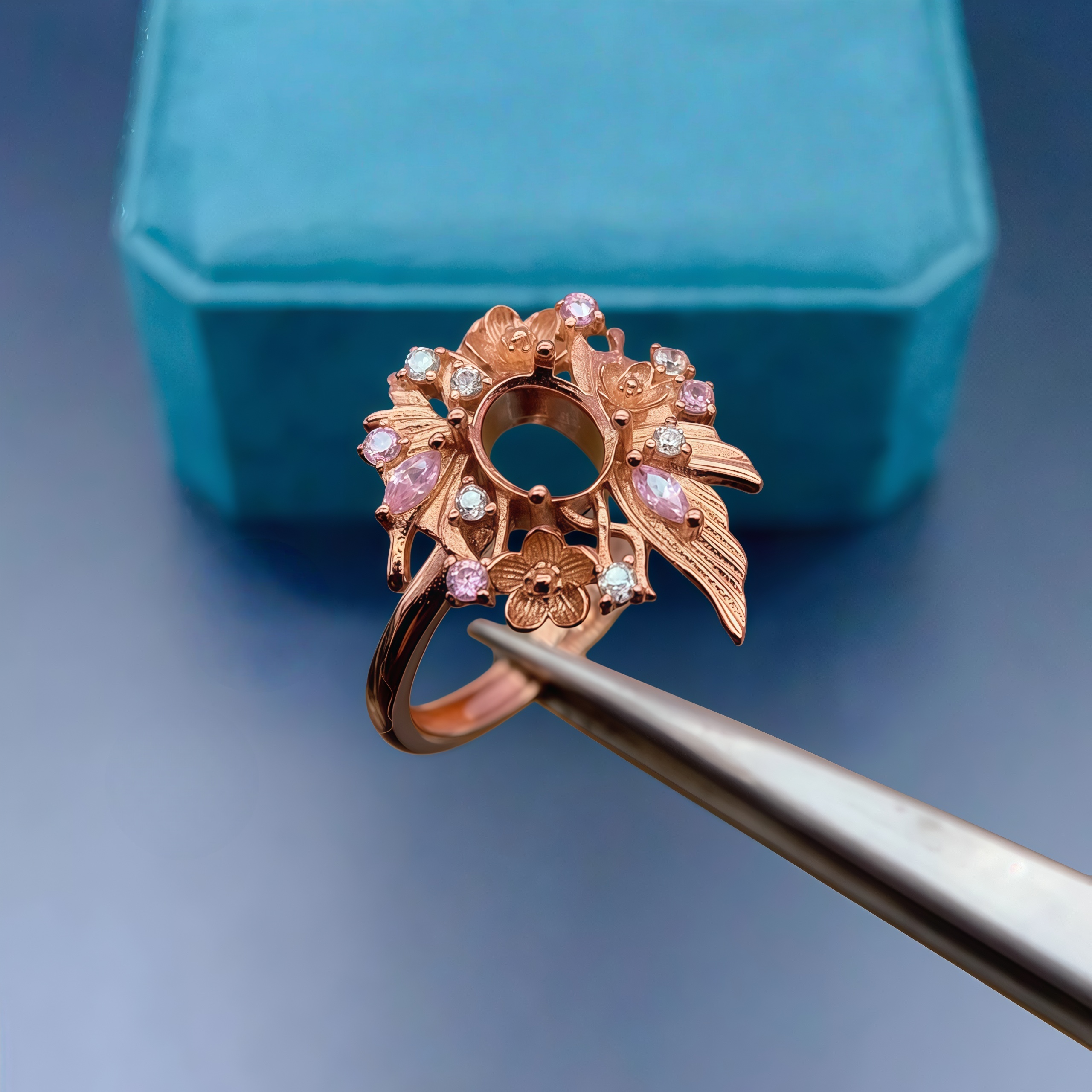Fashion DIY Empty Ring Holder  - огляд і ціна Women Fashion Rings