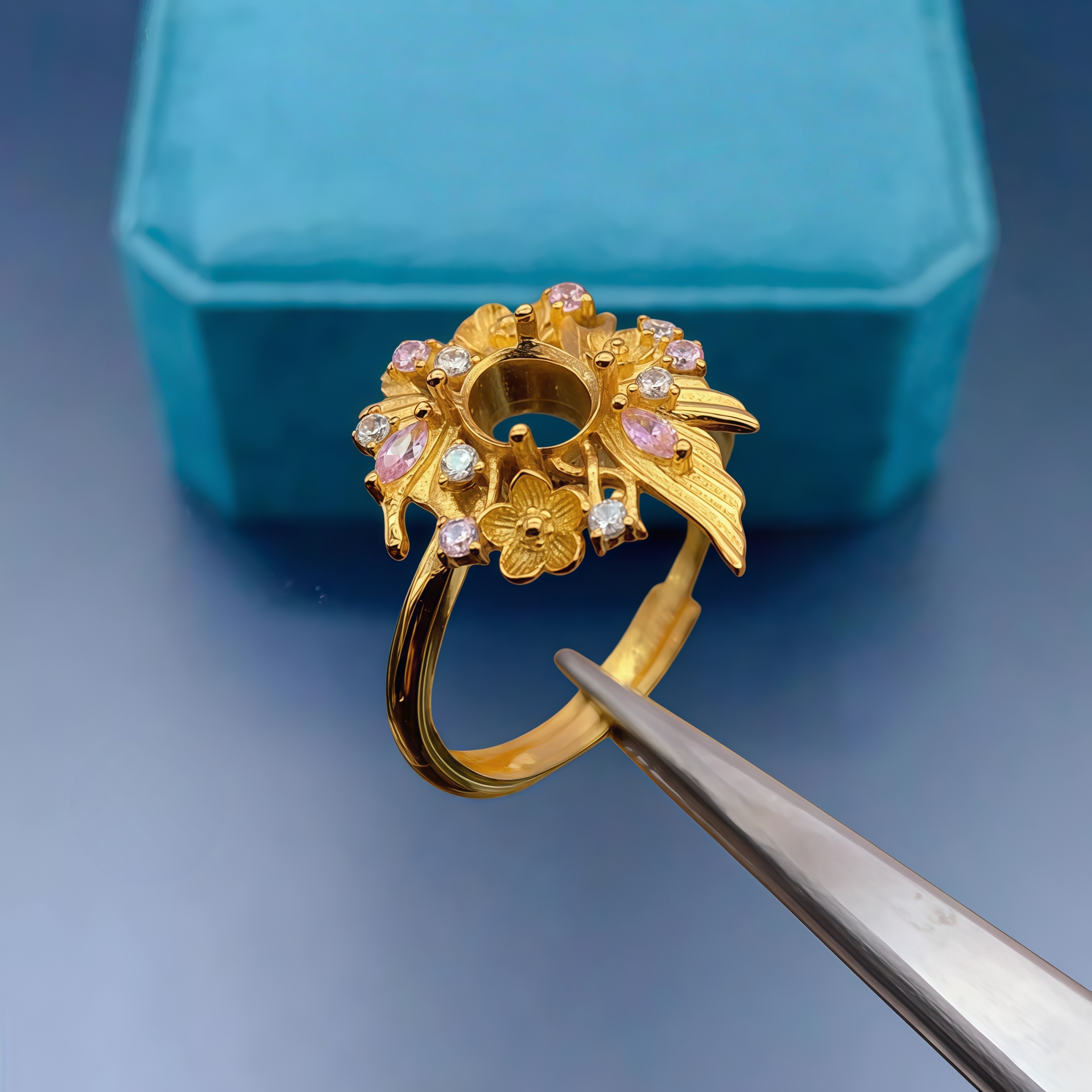 Fashion DIY Empty Ring Holder  - огляд і ціна Women Fashion Rings