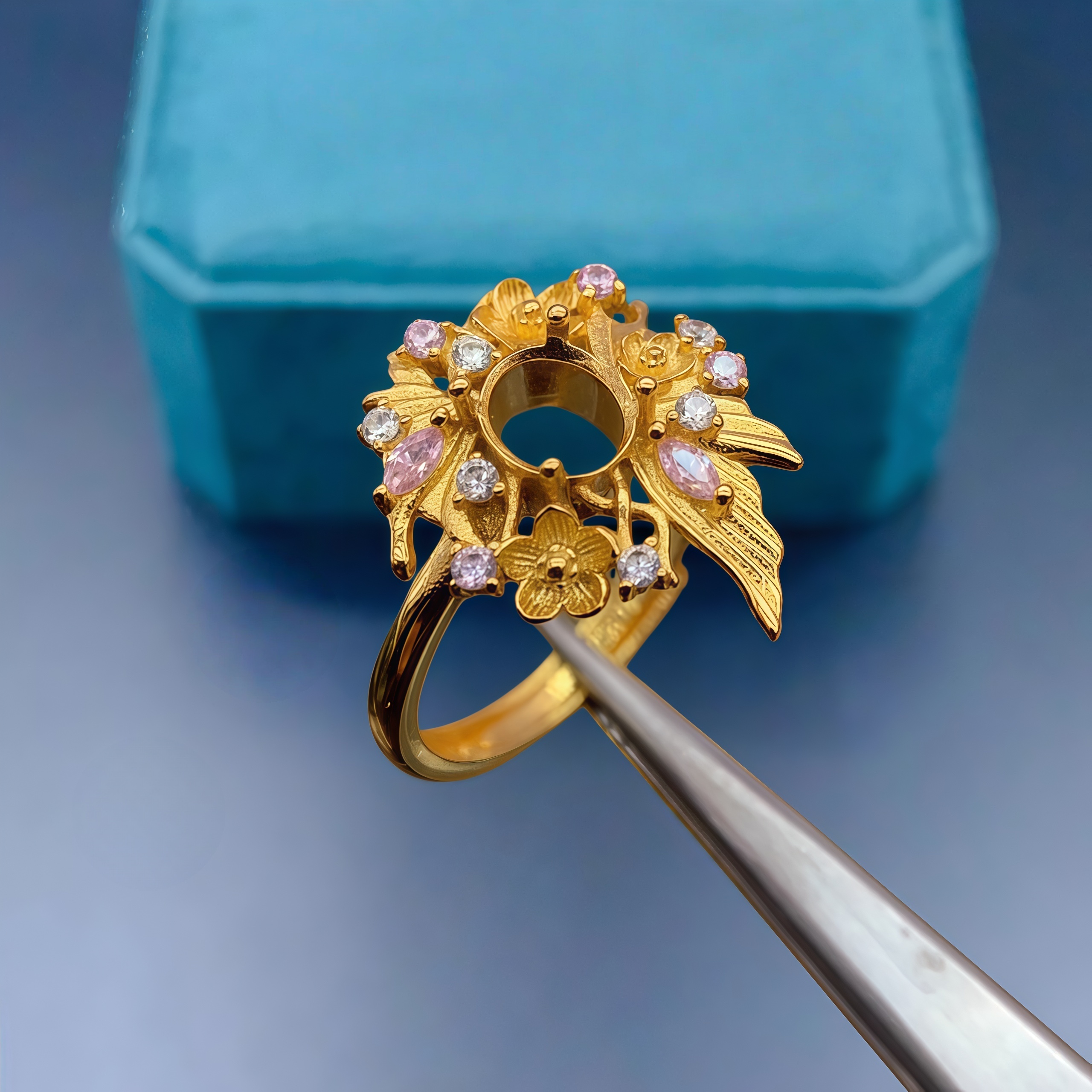 Fashion DIY Empty Ring Holder  - огляд і ціна Women Fashion Rings