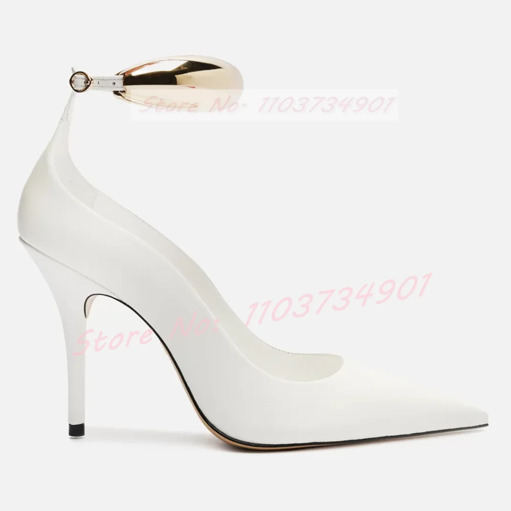 Gold Ring Ankle Strap Pumps Wo - огляд і ціна Women Fashion Rings