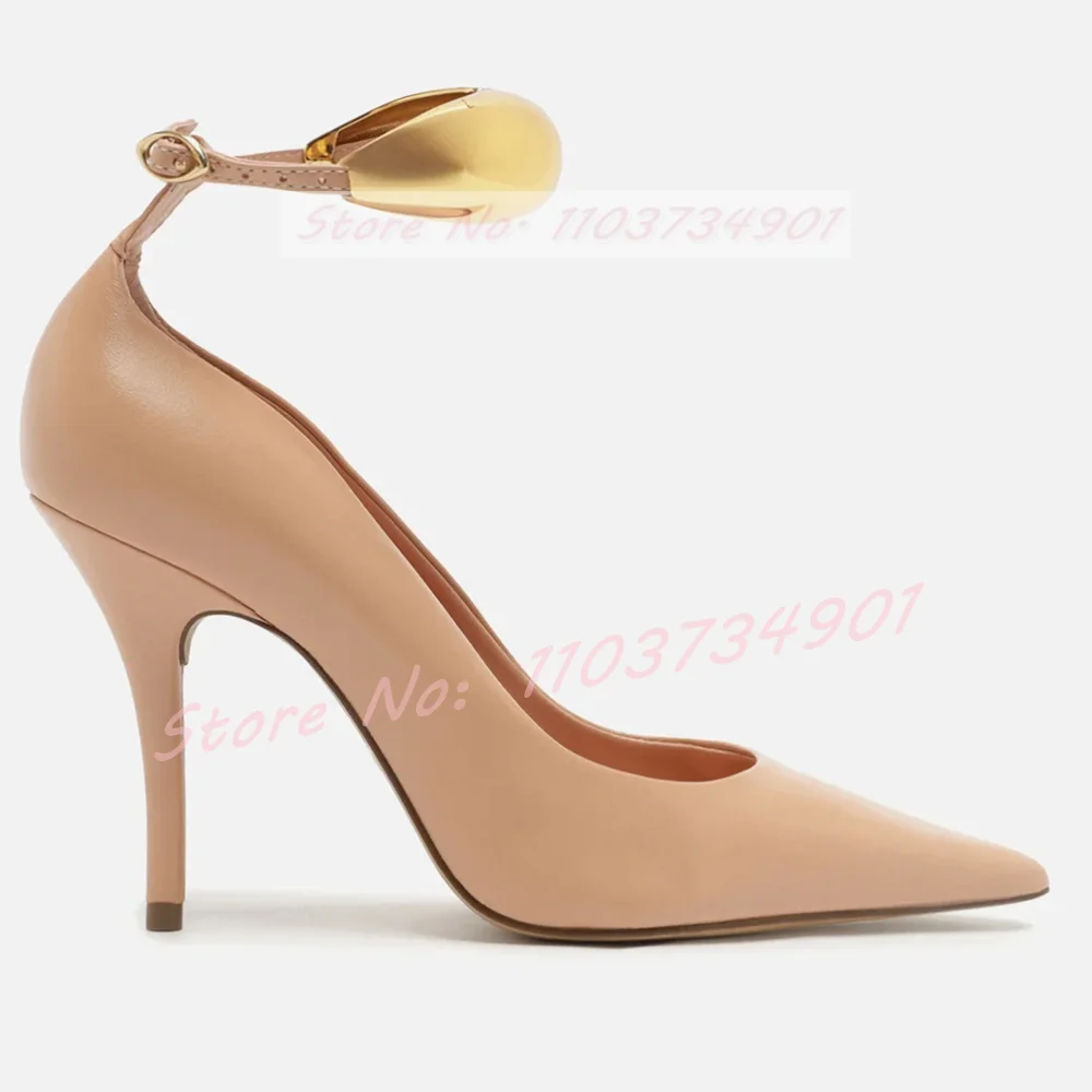 Gold Ring Ankle Strap Pumps Wo - огляд і ціна Women Fashion Rings