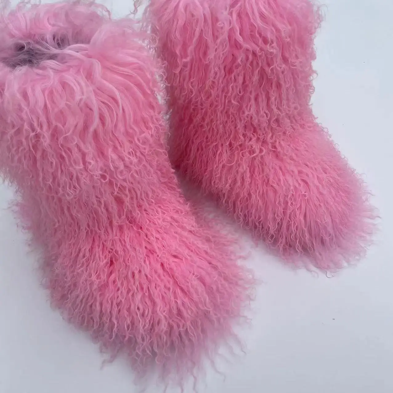 Y2K Fluffy Real Mongolian Fut  - огляд і ціна Women'S Real Y2K Fashion