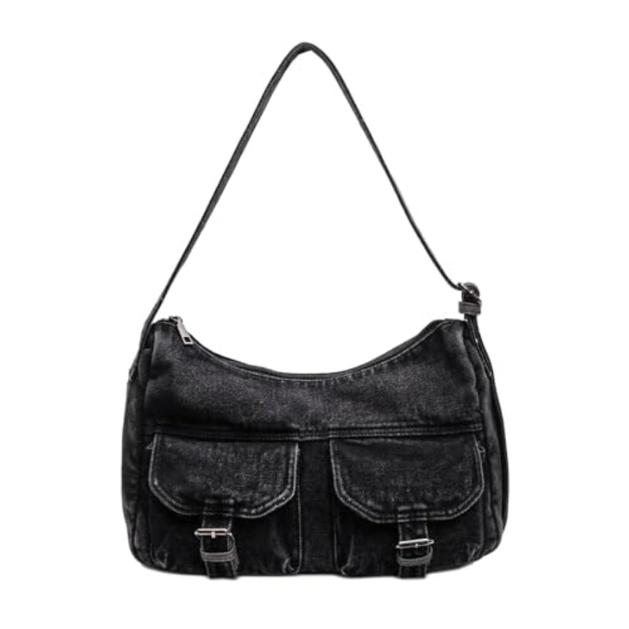 Denim Shoulder Bag Canvas Mess - огляд і ціна Canvas Tote Bag