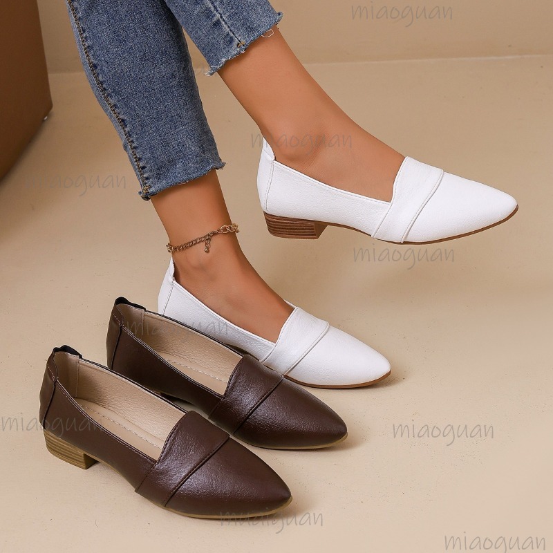 Vintage Pointed Toe Loafers Wo - огляд і ціна Women'S Fashion Loafers