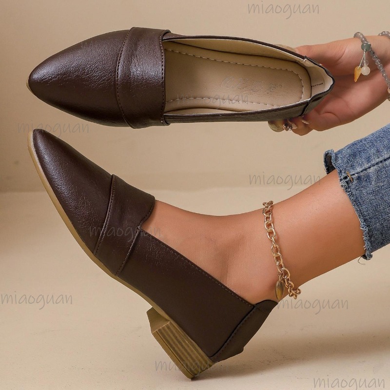 Vintage Pointed Toe Loafers Wo - огляд і ціна Women'S Fashion Loafers