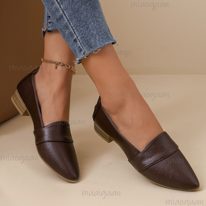 Vintage Pointed Toe Loafers Wo - огляд і ціна Women'S Fashion Loafers