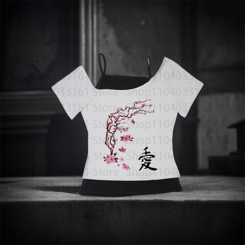 Y2k Tops T-shirt Gothic Woman  - огляд і ціна Women'S Fashion From The 90S