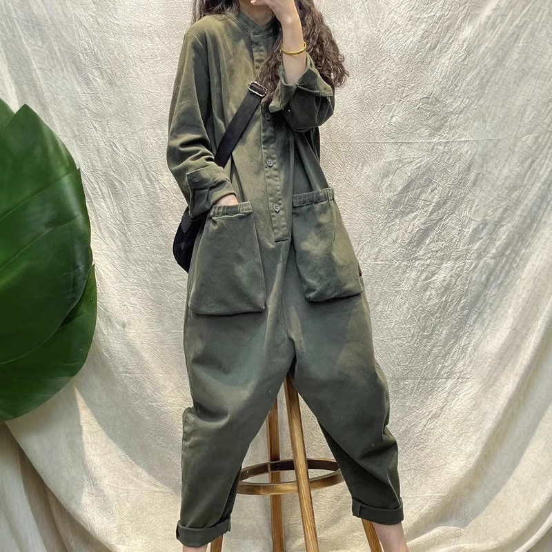 Casual Women Jumpsuit Cargo Lo - огляд і ціна Women'S Fashion Utility Pants