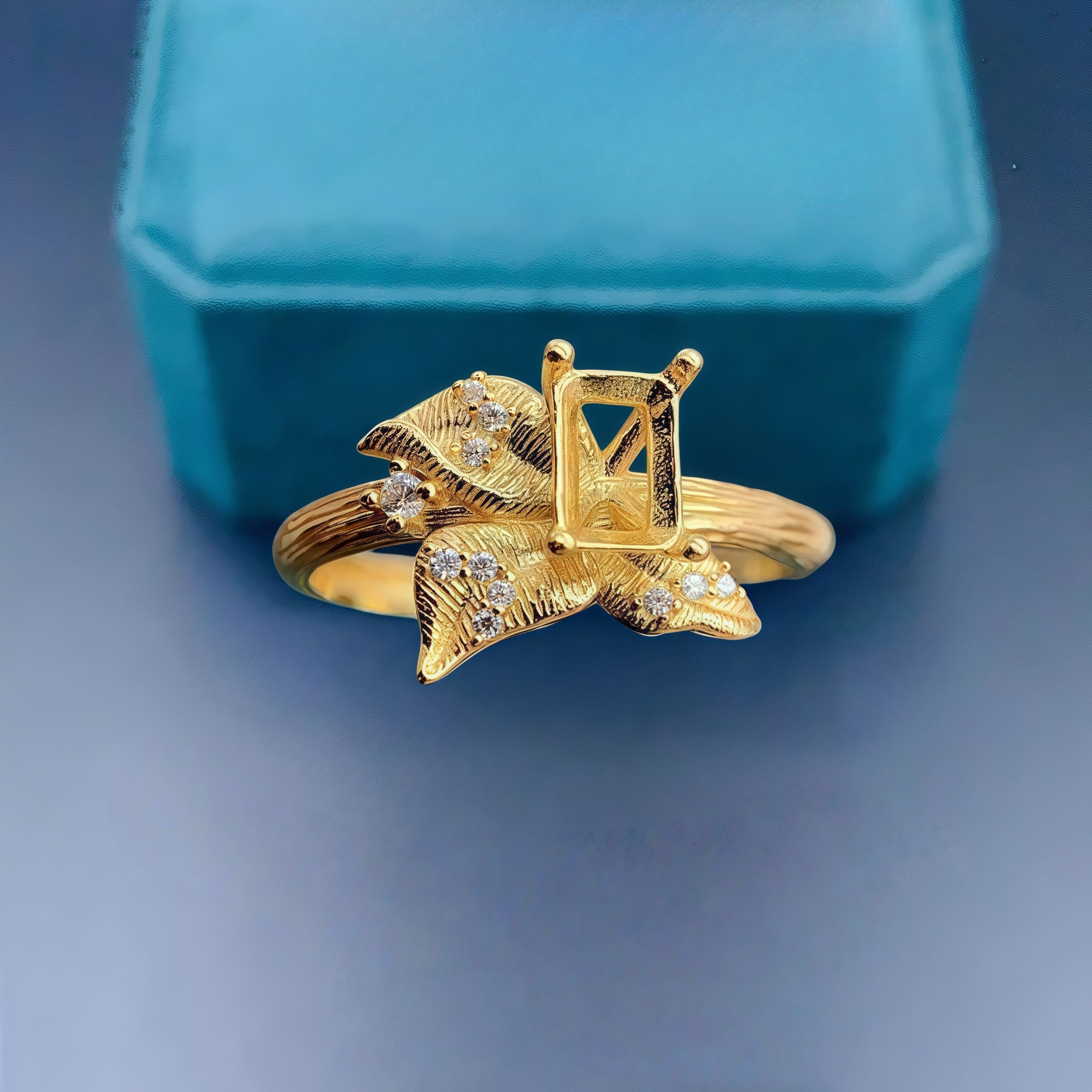 L S925 Sterling Silver Empty H - огляд і ціна Women Fashion Rings
