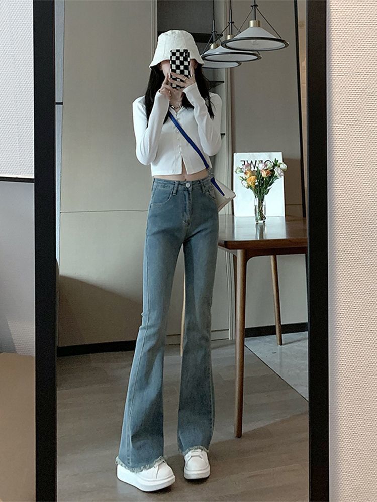Wide Jeans Women Trousers With - огляд і ціна Women'S Fashion Utility Pants