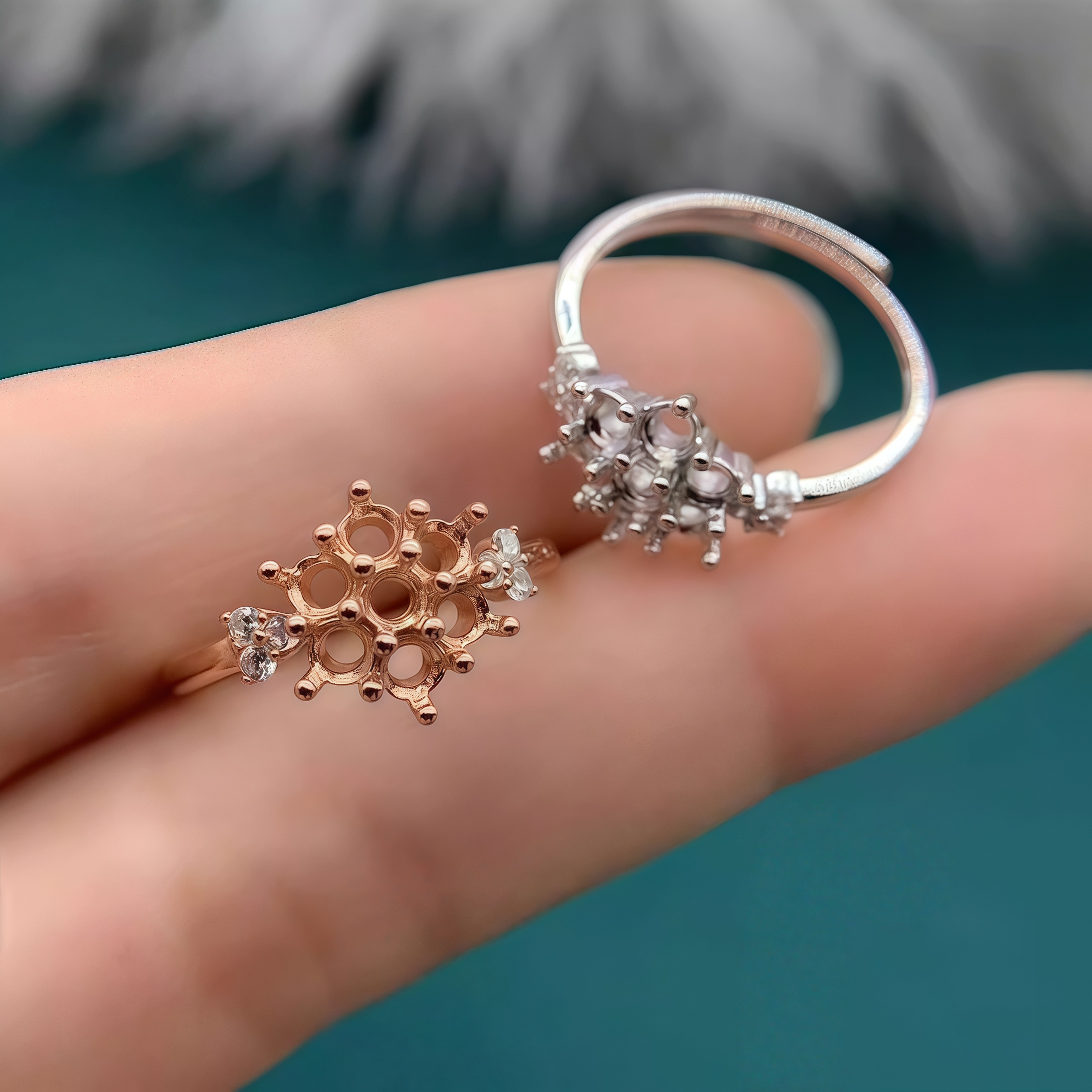 Setting 3mm Round Stone Fashio - огляд і ціна Women Fashion Rings
