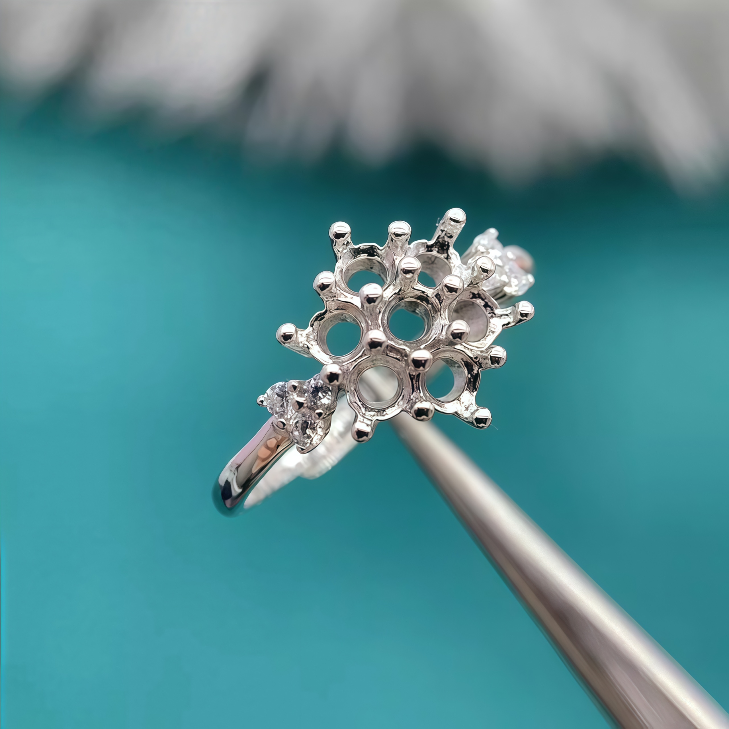 Setting 3mm Round Stone Fashio - огляд і ціна Women Fashion Rings