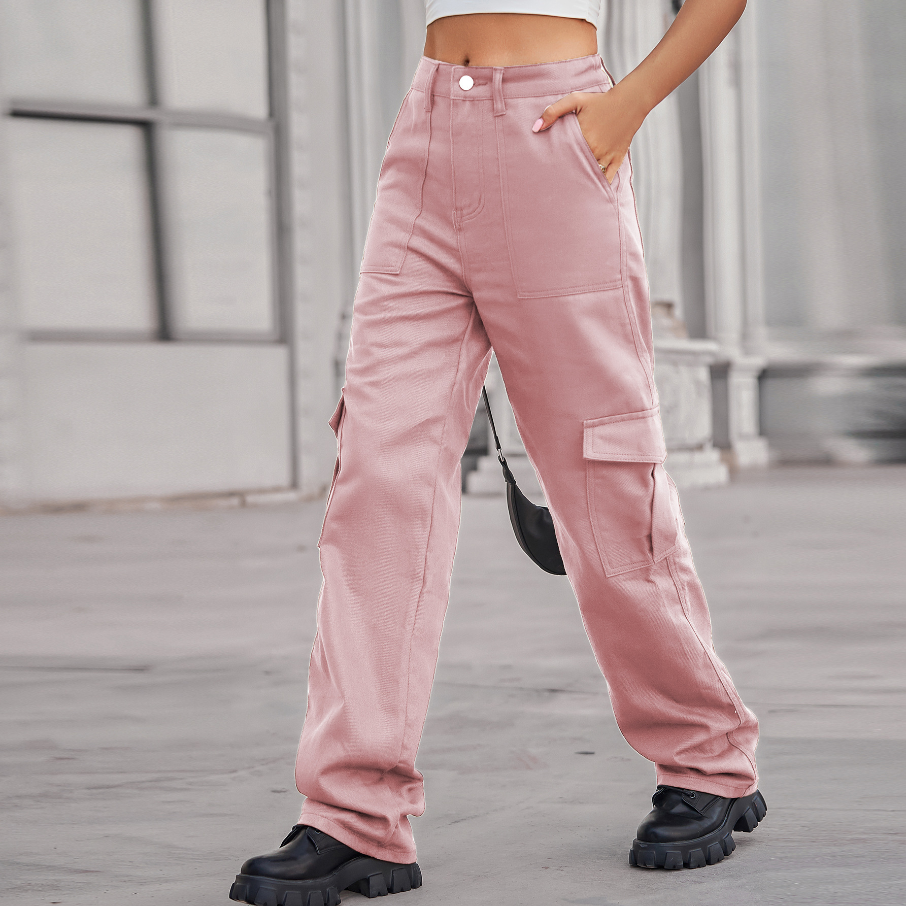 Chic INS Denim Pants Female St - огляд і ціна Women'S Fashion Utility Pants