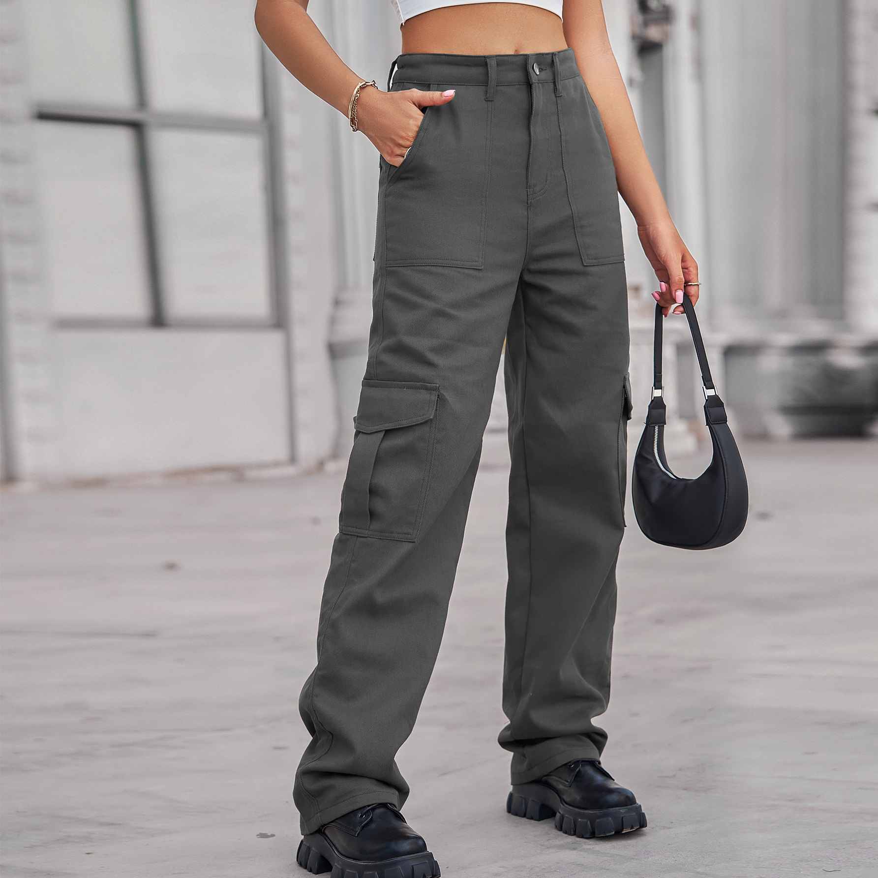 Chic INS Denim Pants Female St - огляд і ціна Women'S Fashion Utility Pants