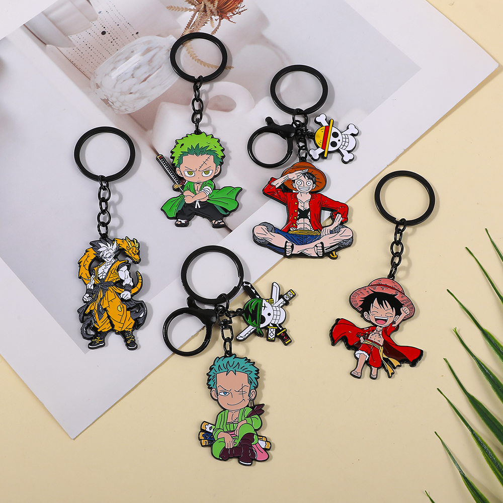 One Piece Anime Keychain Featu - огляд і ціна Women Fashion Rings