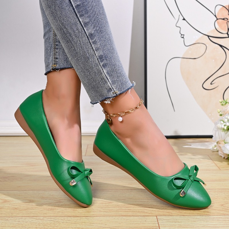 Bow Shallow Mouth Soft Sole Co - огляд і ціна Women'S Fashion Loafers