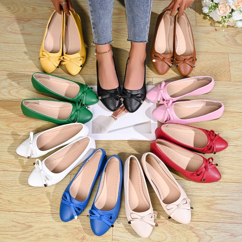 Bow Shallow Mouth Soft Sole Co - огляд і ціна Women'S Fashion Loafers