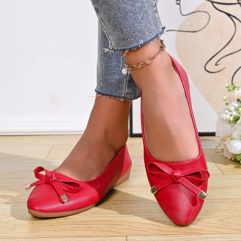 Bow Shallow Mouth Soft Sole Co - огляд і ціна Women'S Fashion Loafers