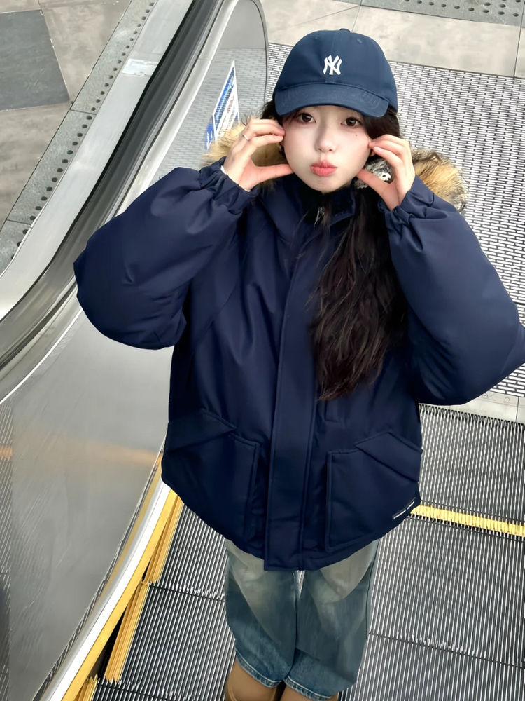 Parkas Real Fur Womens Autumn  - огляд і ціна Women'S Real Y2K Fashion