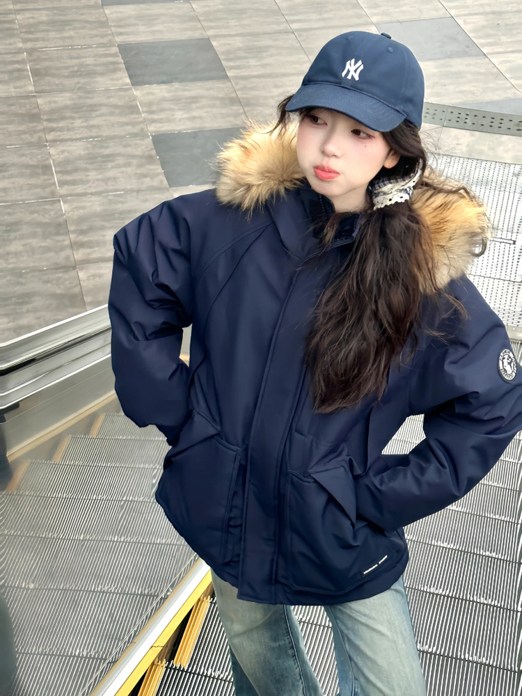 Parkas Real Fur Womens Autumn  - огляд і ціна Women'S Real Y2K Fashion