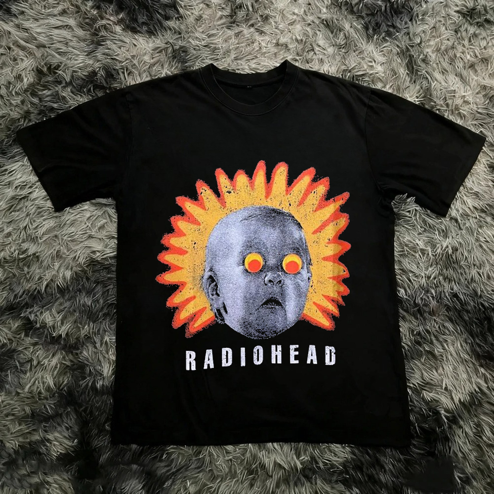 Radiohead The Bend Cat Graphic - огляд і ціна Women'S Fashion From The 90S