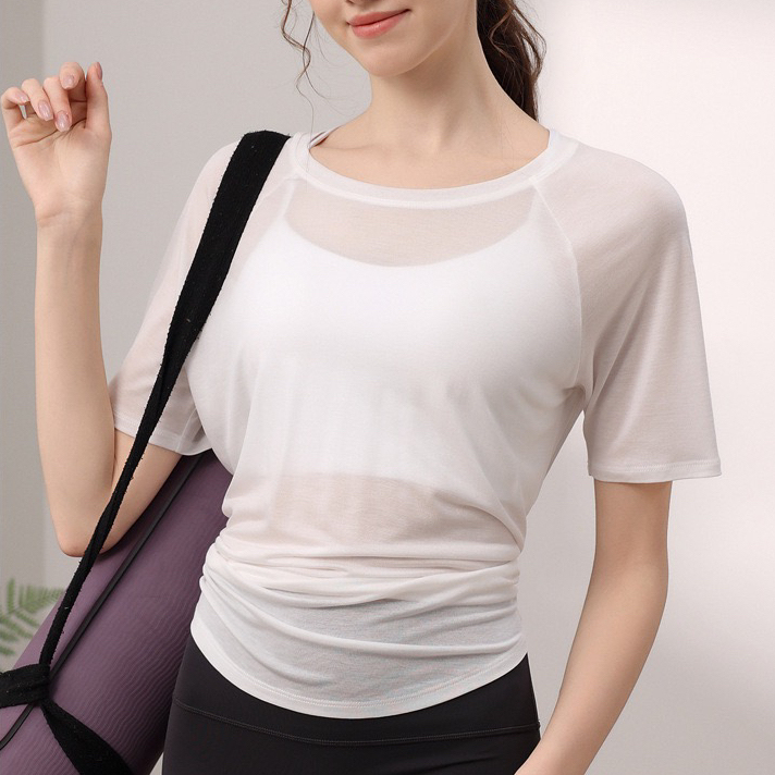 Lightweight Loose  Yoga Top fo - огляд і ціна Asymmetric Top Women
