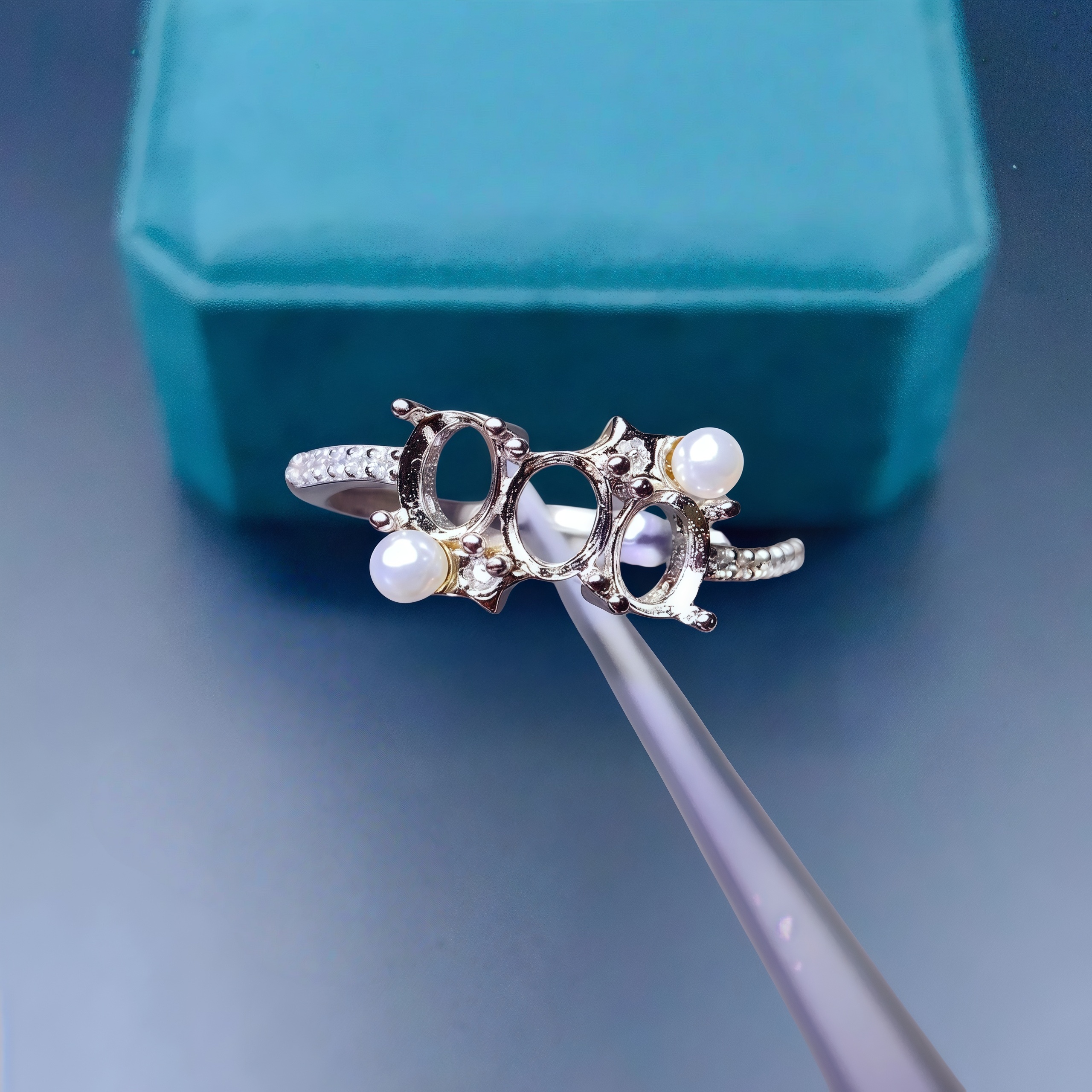 Setting 4*5mm Ellipse Stone S9 - огляд і ціна Women Fashion Rings