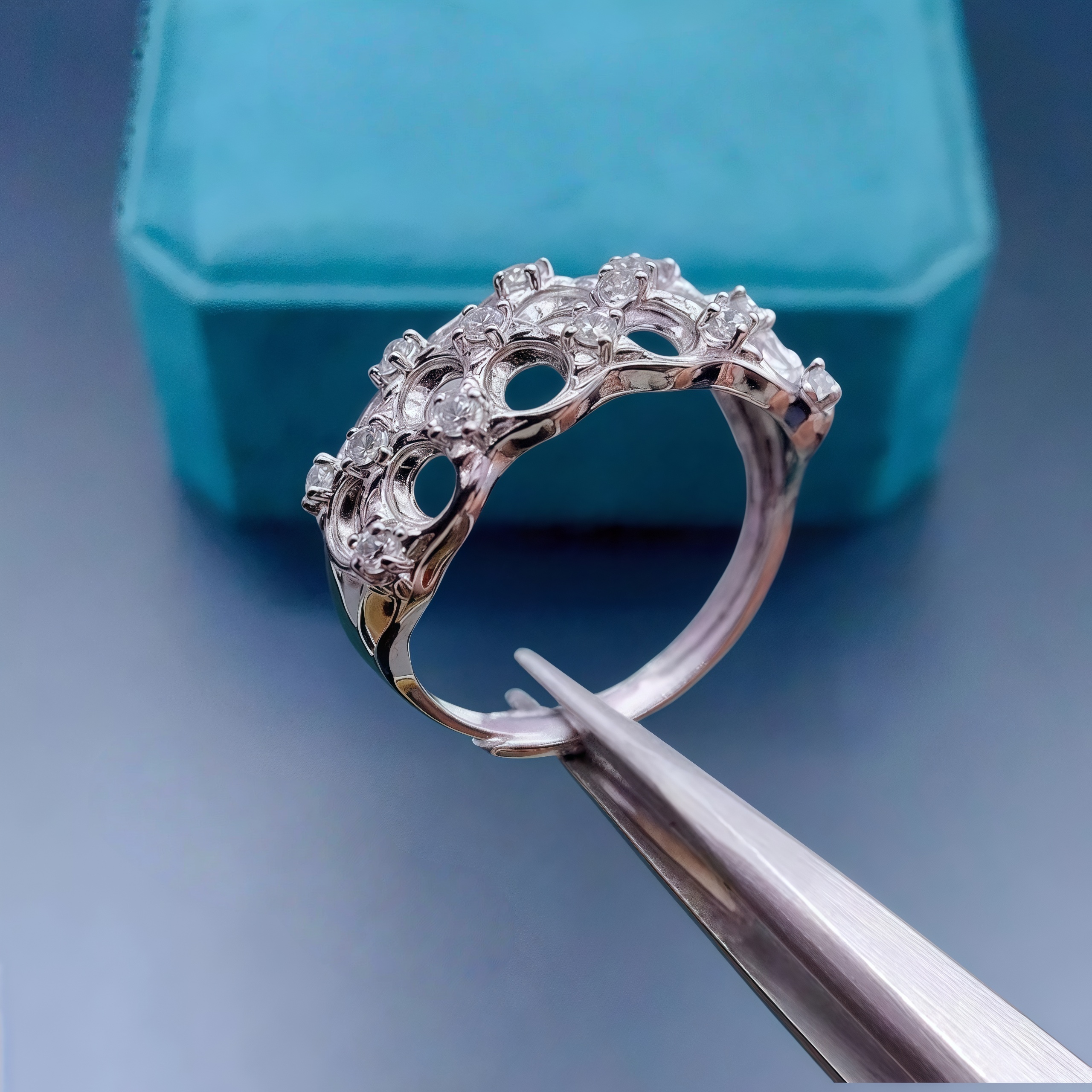 Setting 3mm Round Stone Fashio - огляд і ціна Women Fashion Rings