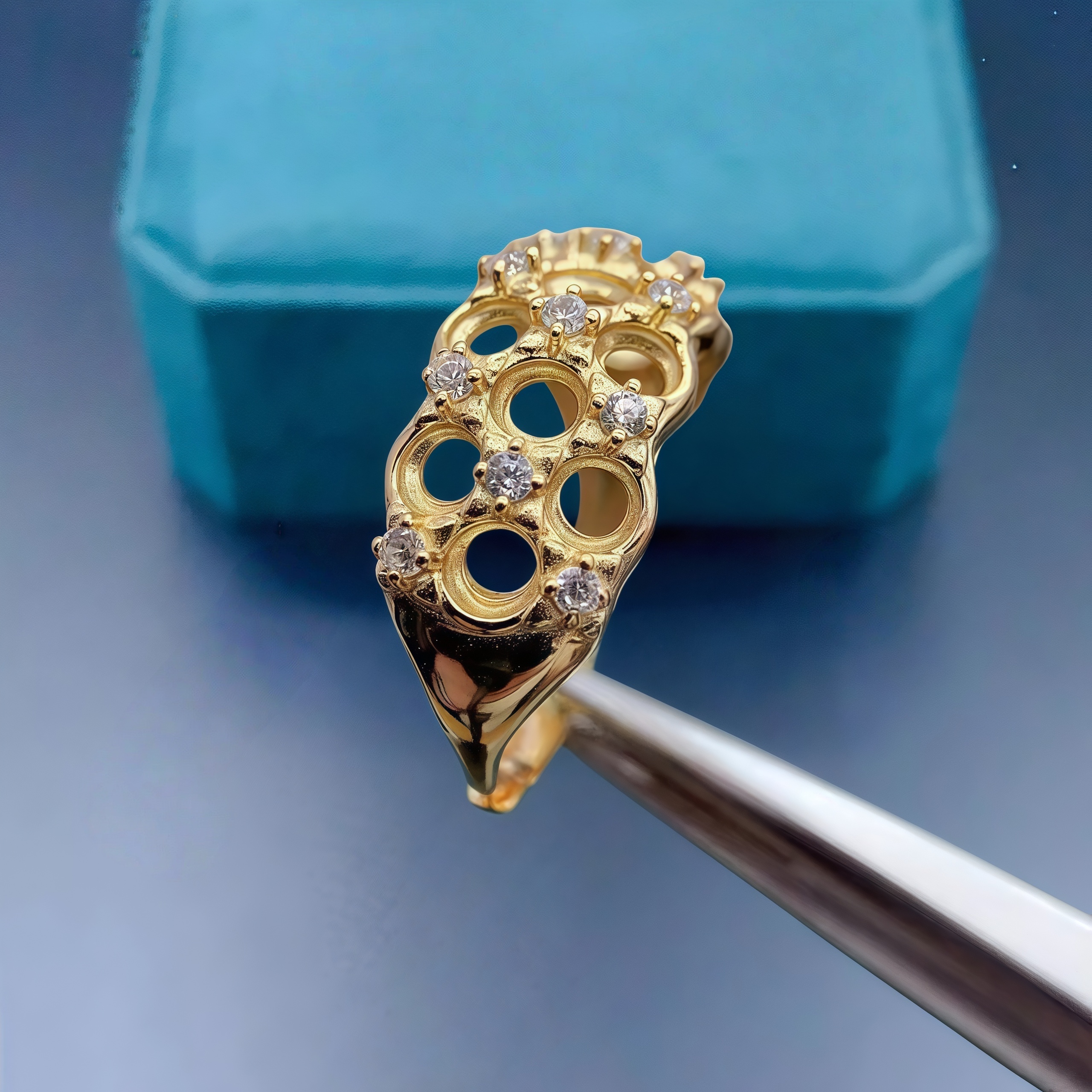 Setting 3mm Round Stone Fashio - огляд і ціна Women Fashion Rings