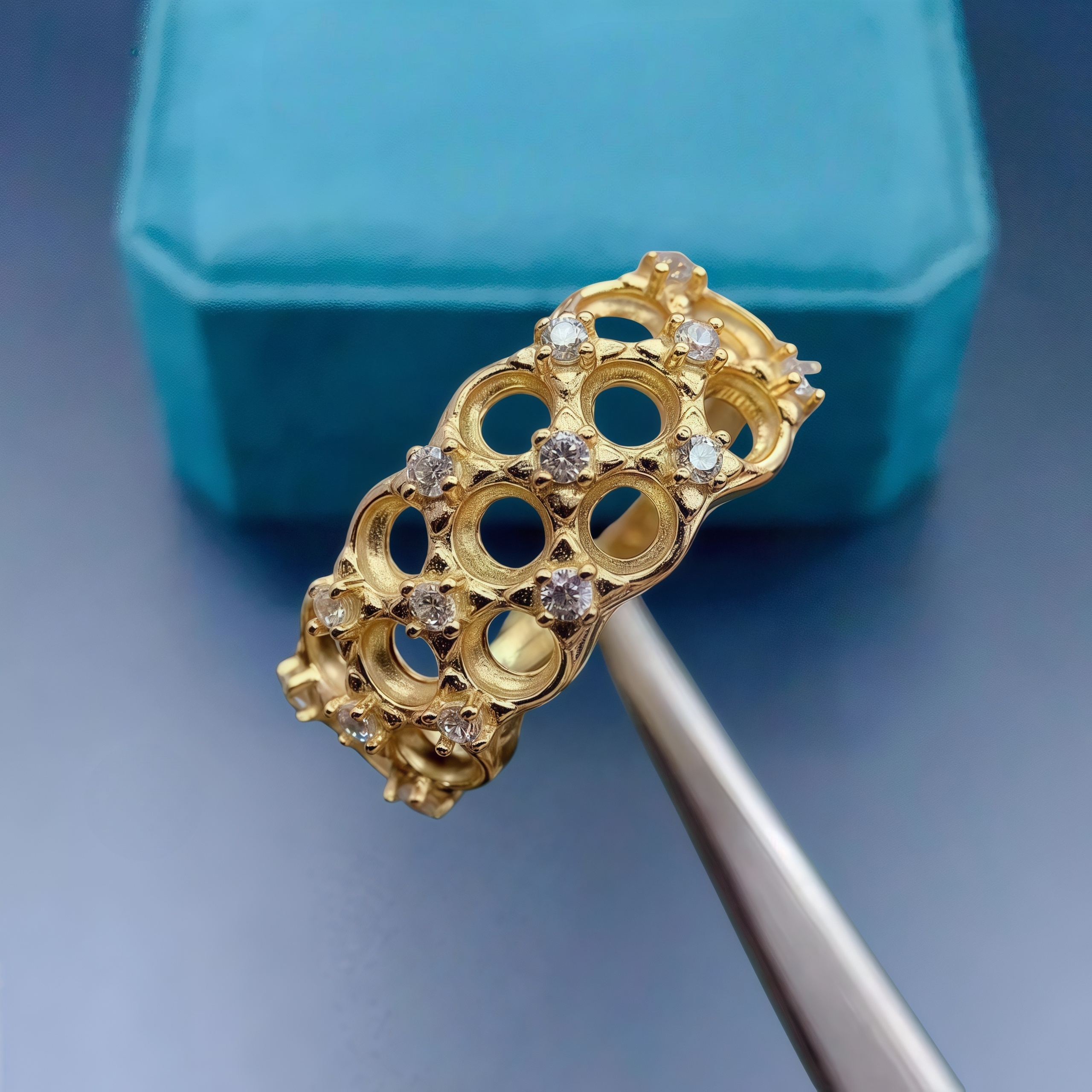 Setting 3mm Round Stone Fashio - огляд і ціна Women Fashion Rings