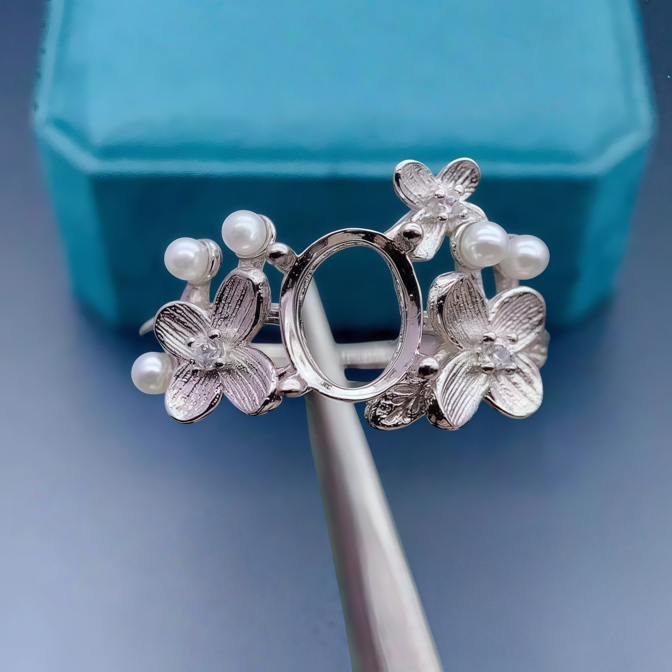 Setting 6*8mmEllipse Stone Fas - огляд і ціна Women Fashion Rings